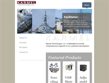 Tablet Screenshot of karmeltech.com